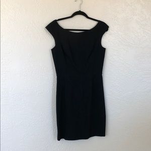 Black dress with bow detail